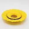 sunflower charger plate